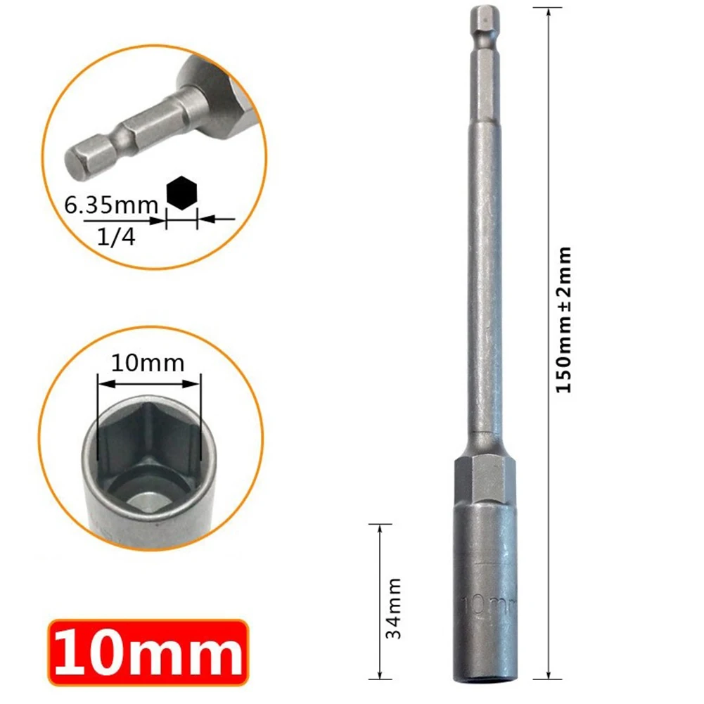 3pcs Hex Nut Driver Bit Adapter Socket Wrench 8/10/12mm For Motorcycle Bicycle Car Machinery Pneumatic Screwdrivers Power Tools
3pcs Hex Nut Driver Bit Adapter Socket Wrench 8/10/12mm For Motorcycle Bicycle Car Machinery Pneumatic Screwdrivers Power Tools
