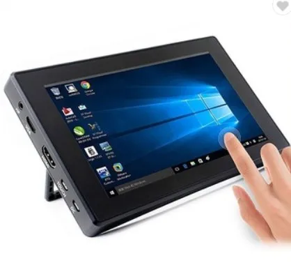 Raspberry Pi 4 Model B/ 3B+/ 3B 7 inch 1024x600 IPS Capacitive Touch Screen 7\" Monitor Display w/ Case Bracket OSD Menu
Raspberry Pi 4 Model B/ 3B+/ 3B 7 inch 1024x600 IPS Capacitive Touch Screen 7\" Monitor Display w/ Case Bracket OSD Menu