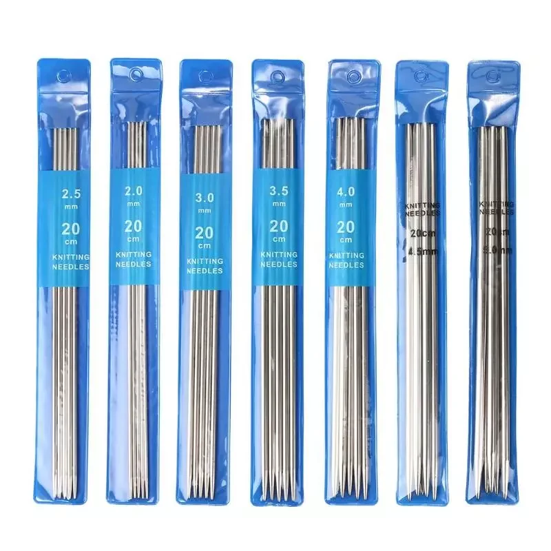 35PCS 20cm Stainless Steel Straight Knitting Needles Crochet Hooks Yarrn Knitting Needle Set Size 2-5mm DIY Weave Knitting Tools
35PCS 20cm Stainless Steel Straight Knitting Needles Crochet Hooks Yarrn Knitting Needle Set Size 2-5mm DIY Weave Knitting Tools