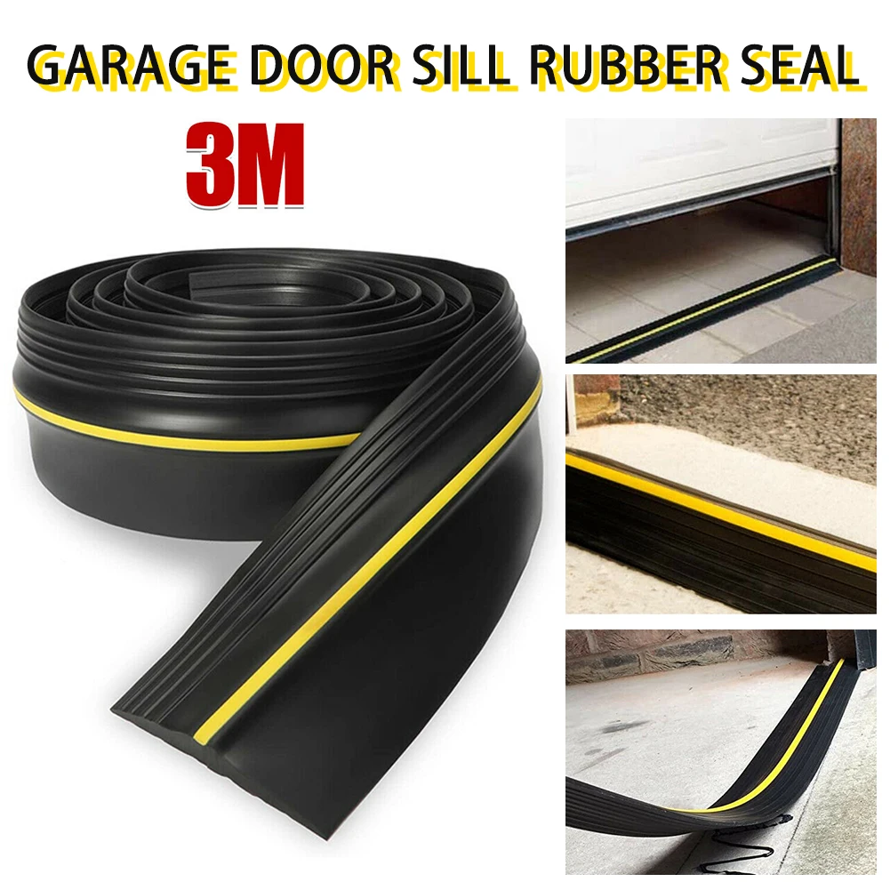 3m Solid Garage Threshold Door Weather Rubber Seal Strap Floor Seal Waterproof Dustproof Special PVC Rubber Strip
3m Solid Garage Threshold Door Weather Rubber Seal Strap Floor Seal Waterproof Dustproof Special PVC Rubber Strip
