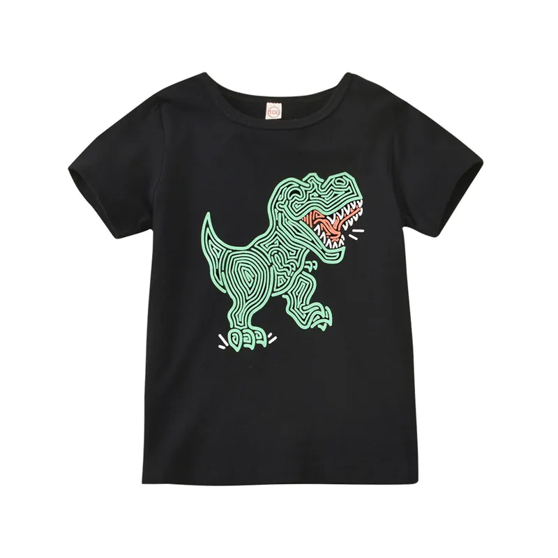 Infant Summer Casual T-shirt Baby Cartoon Dinosaur Pattern Short Sleeve Round Neck Pullover
Infant Summer Casual T-shirt Baby Cartoon Dinosaur Pattern Short Sleeve Round Neck Pullover