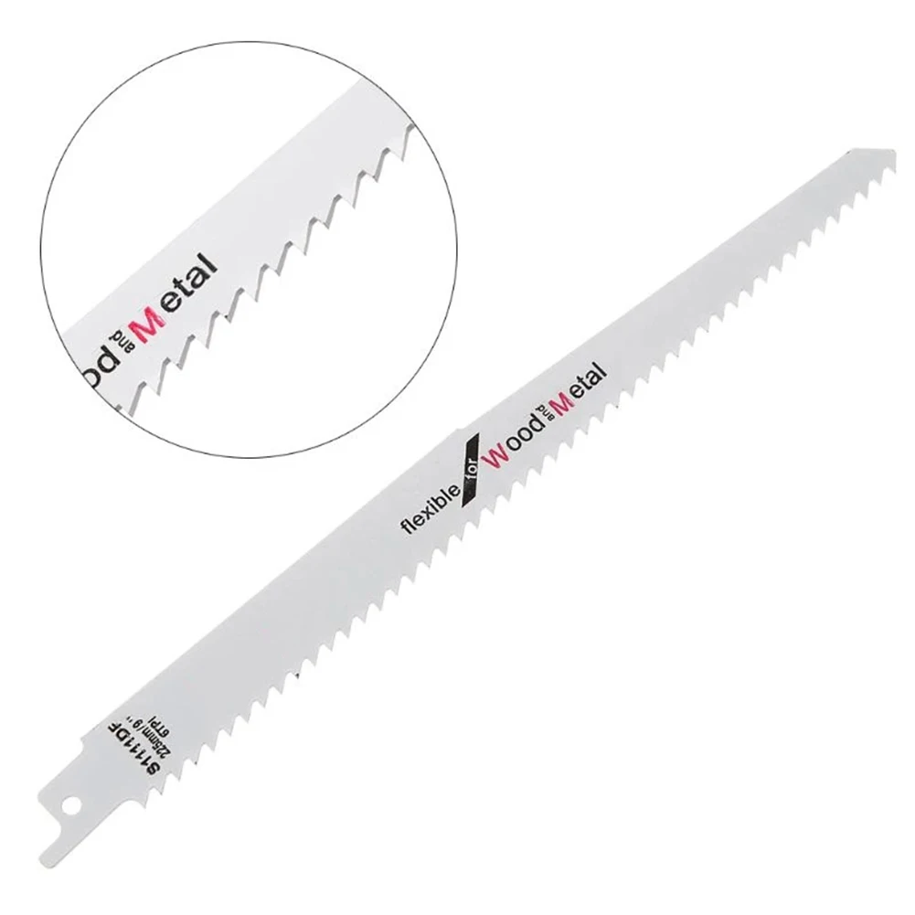 High Carbon Steel S611DF 225mm Reciprocating Saw Blade Jigsaw Blade Wood Plastic Cutting For Cutting Wood Woodworking
High Carbon Steel S611DF 225mm Reciprocating Saw Blade Jigsaw Blade Wood Plastic Cutting For Cutting Wood Woodworking