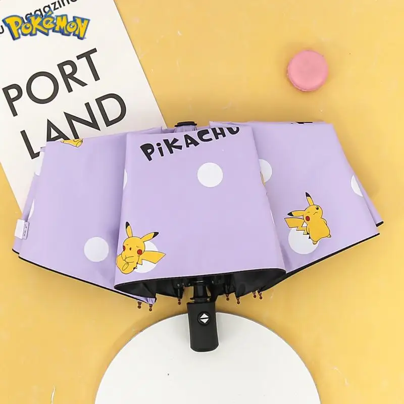 Pokemon Pikachu Umbrella Fully Automatic Shade Manual Rain or Shine Sun Protection Anti-Uv Sturdy Durable Portable Friends Gift
Pokemon Pikachu Umbrella Fully Automatic Shade Manual Rain or Shine Sun Protection Anti-Uv Sturdy Durable Portable Friends Gift