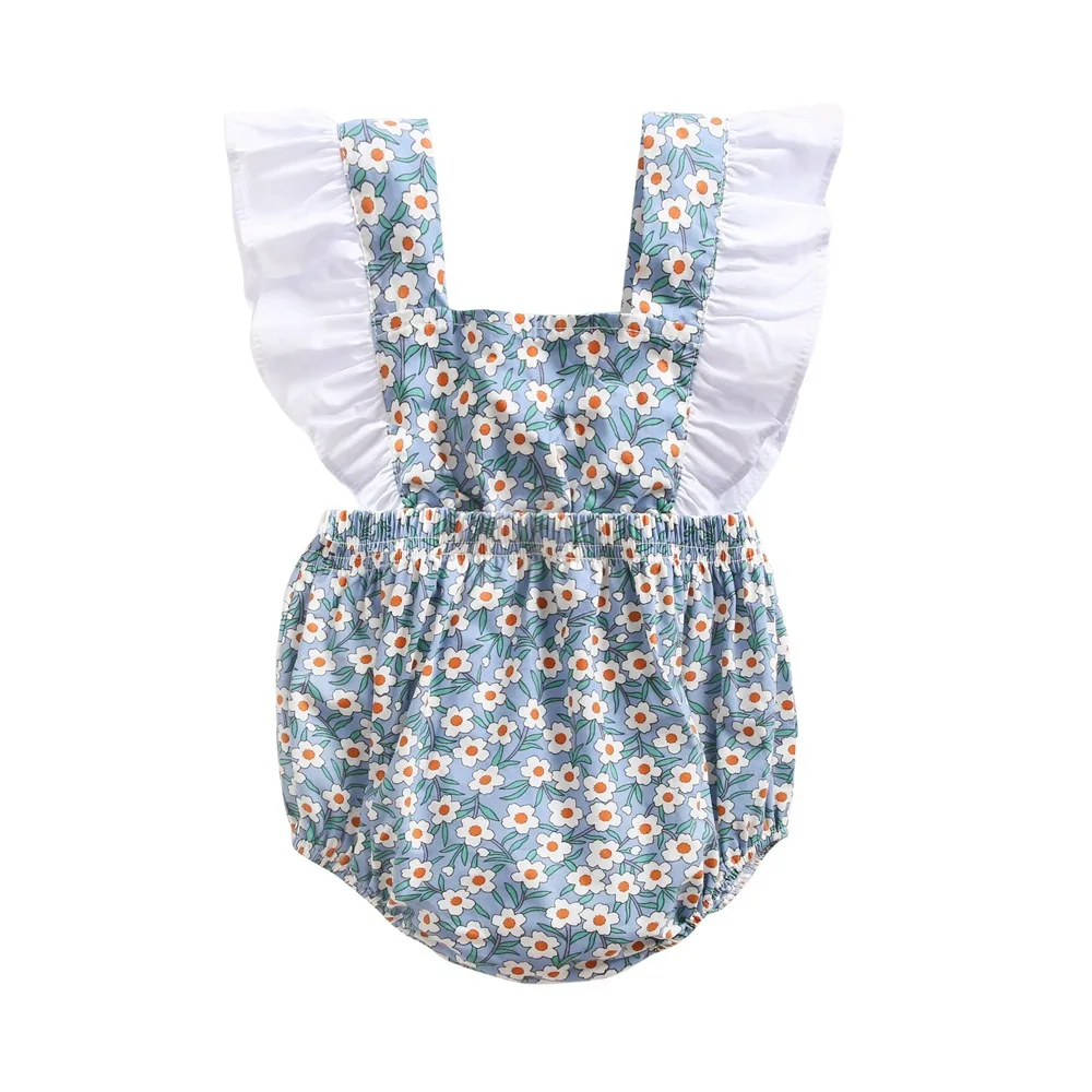 0-3Y Babies Kids Summer Clothing Newborn Baby Girl Floral Print Bodysuit Cotton Ruffle Sleeveless Jumpsuit Infant Toddler Outfit
0-3Y Babies Kids Summer Clothing Newborn Baby Girl Floral Print Bodysuit Cotton Ruffle Sleeveless Jumpsuit Infant Toddler Outfit