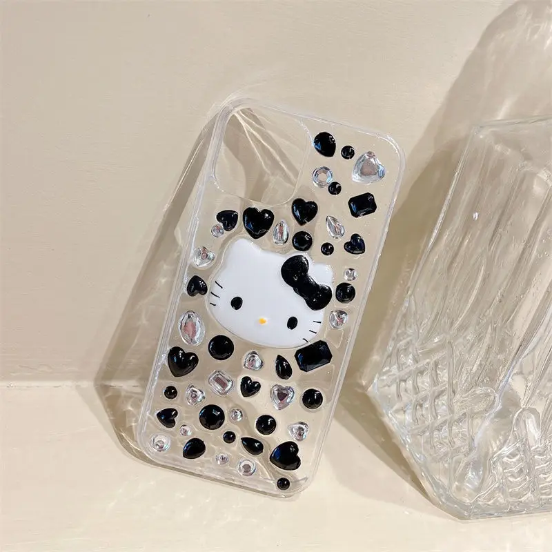 Hello Kitty Soft Silicone Case for iPhone13 12 11 Pro Max X XS MAX XR Mini Cartoon Patch Drill Cat Head Shockproof Back Cover
Hello Kitty Soft Silicone Case for iPhone13 12 11 Pro Max X XS MAX XR Mini Cartoon Patch Drill Cat Head Shockproof Back Cover