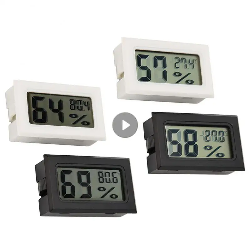 Mini LCD Thermometer Hygrometer Indoor Electronic Temperature Sensor Digital Humidity Meter Gauge Refrigerator Aquarium Monitor
Mini LCD Thermometer Hygrometer Indoor Electronic Temperature Sensor Digital Humidity Meter Gauge Refrigerator Aquarium Monitor