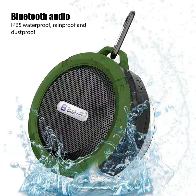Фото Портативная Bluetooth-колонка беспроводная водонепроницаемая душевая Колонка s для