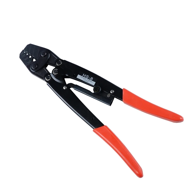 

Bare Terminal Crimping Pliers Ratchet Terminal Hand Crimping Tool Plier For Crimp Non-insulated Terminal And Connector 1.25-8mm2