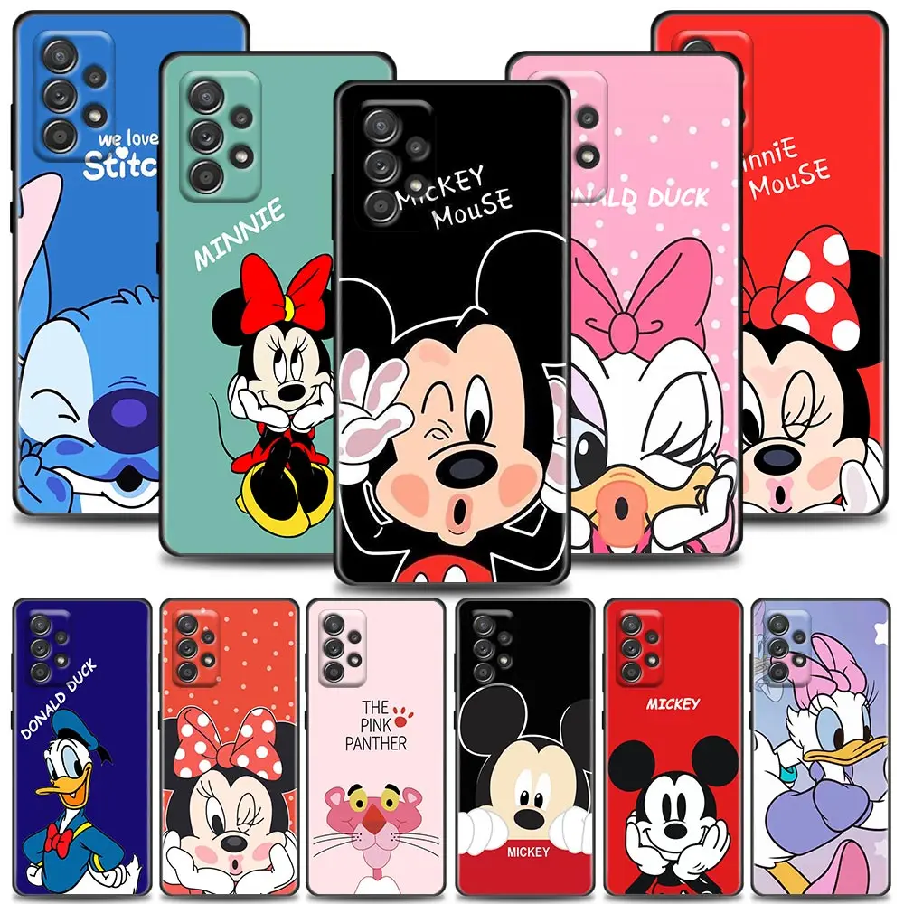 Cartoon Mickey Minnie Stitch Funda Phone Case for Samsung A01 A02 A03s A11 A12 A13 A21s A22 A31 A32 A41 A42 A51 4G 5G Capa Coque
Cartoon Mickey Minnie Stitch Funda Phone Case for Samsung A01 A02 A03s A11 A12 A13 A21s A22 A31 A32 A41 A42 A51 4G 5G Capa Coque