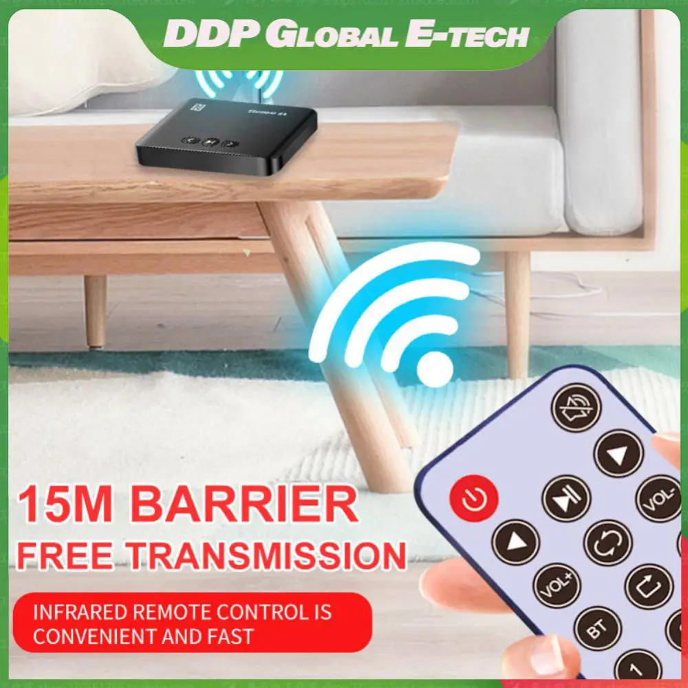 Audio Receiver -compatible Adapter Digital Display Energy Saving Audio Receiver Abs Infrared Remote Control
Audio Receiver -compatible Adapter Digital Display Energy Saving Audio Receiver Abs Infrared Remote Control