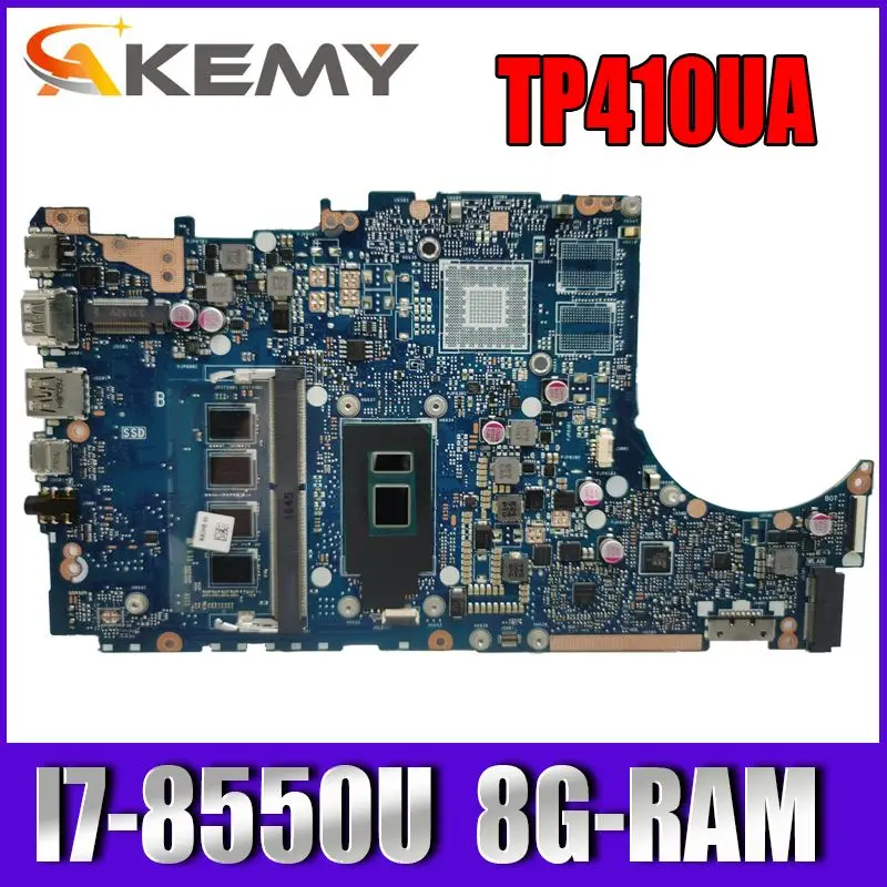 Akemy для ASUS VivoBook Flip 14 TP410UR TP410UF TP410UA Laotop материнская плата GMA W/ I7-CPU 8G RAM TP410UA
Akemy для ASUS VivoBook Flip 14 TP410UR TP410UF TP410UA Laotop материнская плата GMA W/ I7-CPU 8G RAM TP410UA