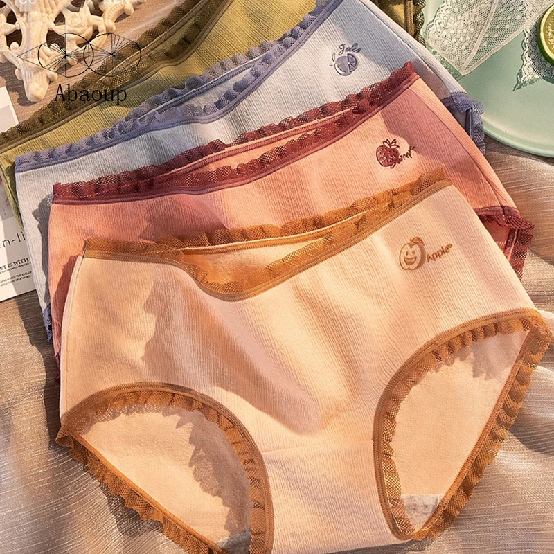 Abaoup 3PCS Female Comfort Panties Comfortable Seamless Cotton Mid Waist Women Underpants Solid Lace Briefs Girl Sexy Underwear
Abaoup 3PCS Female Comfort Panties Comfortable Seamless Cotton Mid Waist Women Underpants Solid Lace Briefs Girl Sexy Underwear