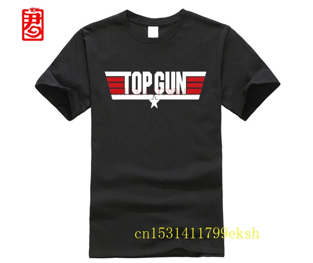 

Oversized t-shirt Men T-shirt Lowest Price 100 % Cotton Top Gun Maverick Movie 80's Jet Pilot Men's Front Back Tee Shirt