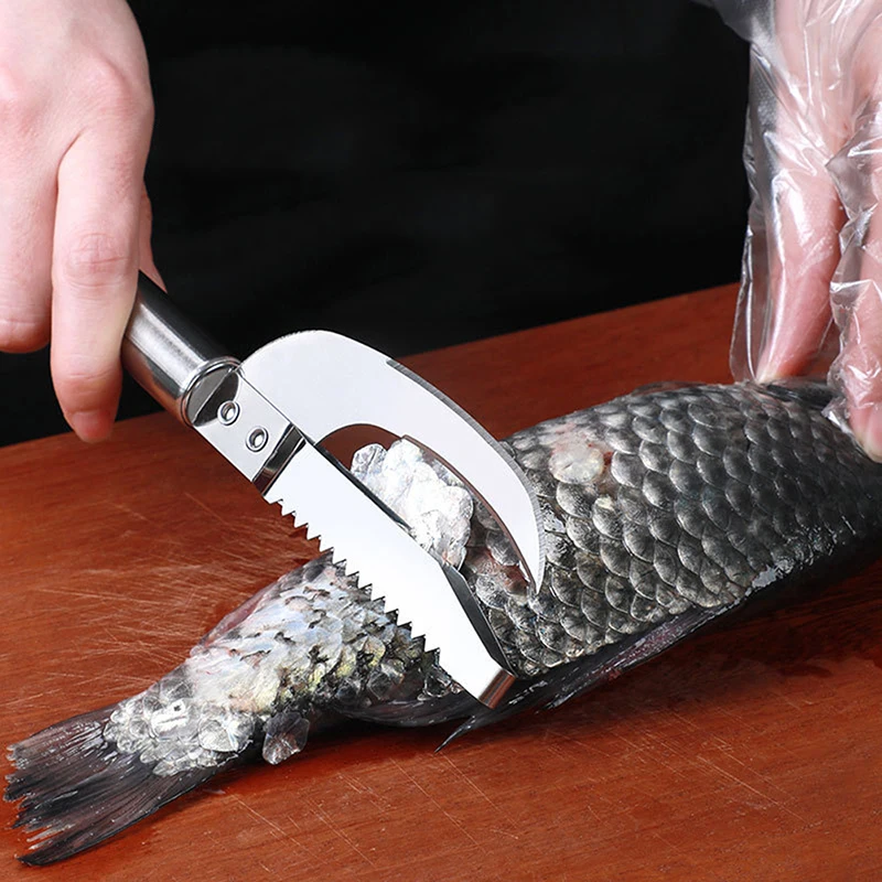 2 In 1 Fish Skin Brush Fast Remove Fish Scale Scraper Planer Tool Fish Scaler Fishing Knife Cleaning Tools Kitchen Accessories
2 In 1 Fish Skin Brush Fast Remove Fish Scale Scraper Planer Tool Fish Scaler Fishing Knife Cleaning Tools Kitchen Accessories