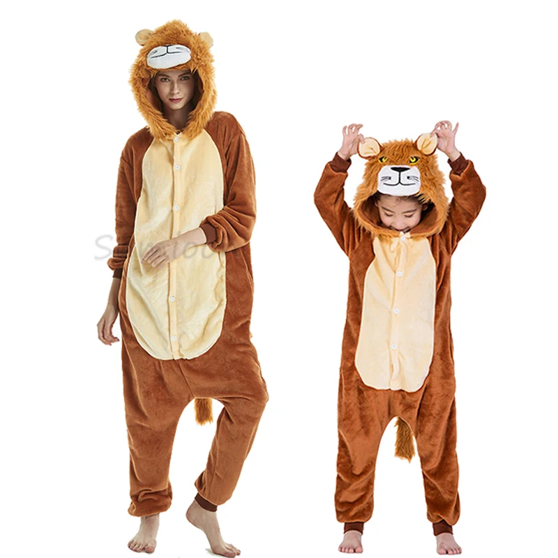 Kigurumi Lion Onesie Kids Unicorn Pajamas For Children Animal Cartoon Blanket Baby Costume Winter Boy Girl Licorne Jumspuit
Kigurumi Lion Onesie Kids Unicorn Pajamas For Children Animal Cartoon Blanket Baby Costume Winter Boy Girl Licorne Jumspuit