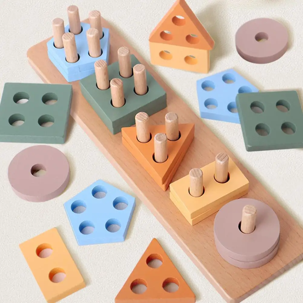 Wood Shape Sorter And Color Stacker Preschool Learning Toys Montessori Toys For 18+ Months Old Kids Toddlers Baby Birthday Z5e3
Wood Shape Sorter And Color Stacker Preschool Learning Toys Montessori Toys For 18+ Months Old Kids Toddlers Baby Birthday Z5e3