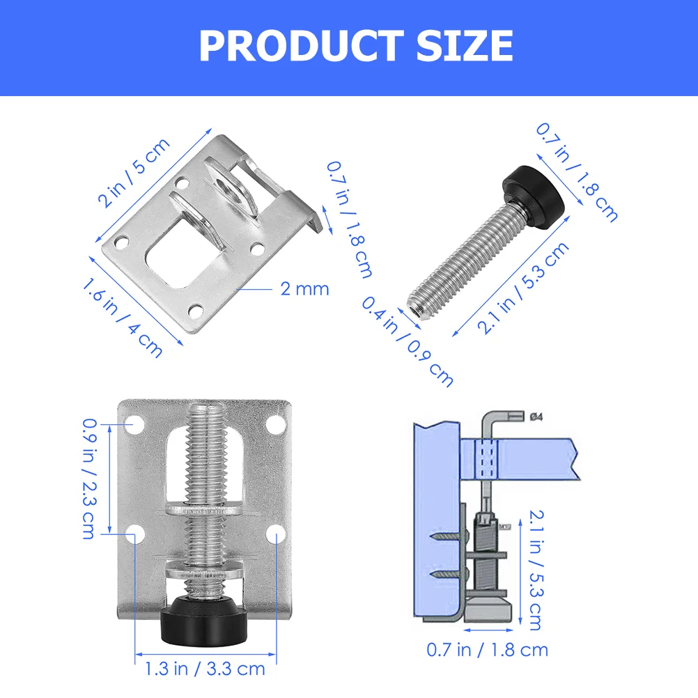 4 Pcs Adjust The Foot Pad Adjustable Furniture Leveler Legs Cupboard Cabinets Leveling Feet Outdoor Levelers
4 Pcs Adjust The Foot Pad Adjustable Furniture Leveler Legs Cupboard Cabinets Leveling Feet Outdoor Levelers