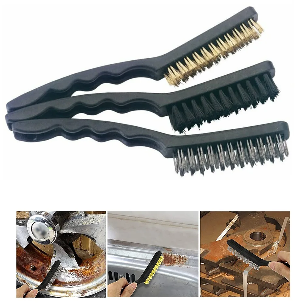 1pc Mini Remove Rust Brush Nylon Brass Steel Brush Cleaning Polishing Metal Brushes For Home Garden Workshops Clean Tools
1pc Mini Remove Rust Brush Nylon Brass Steel Brush Cleaning Polishing Metal Brushes For Home Garden Workshops Clean Tools