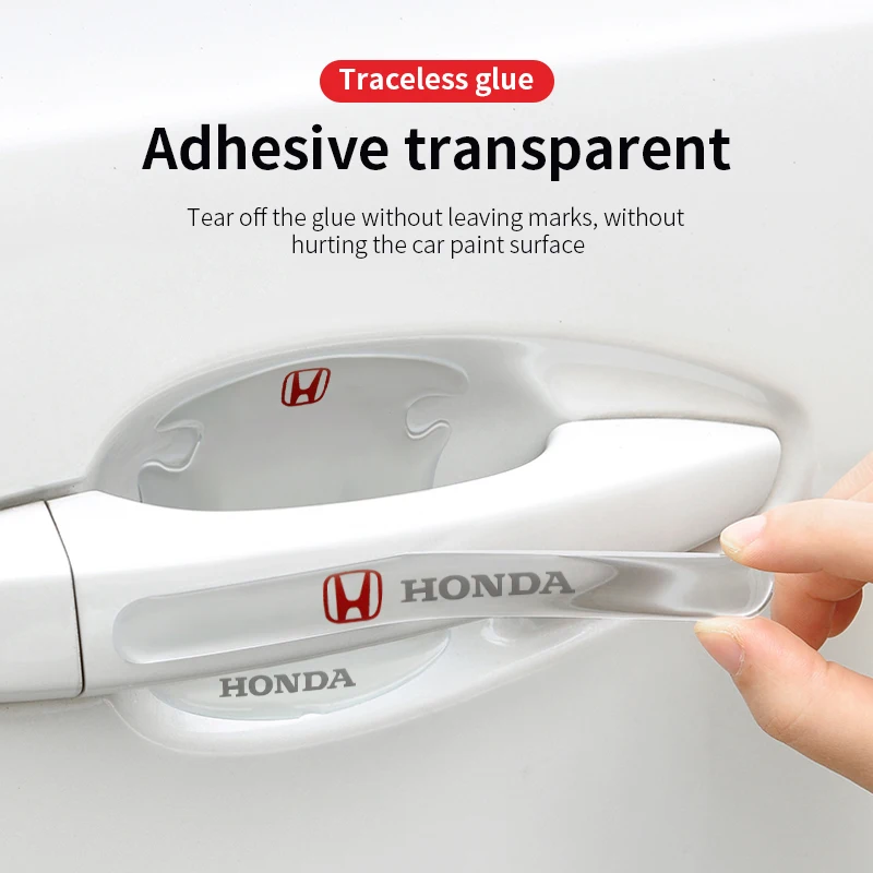 4/8 Pcs Car Sticker Door Handle Bowl Transparent Strip Protector Film For Honda Civic Accords CRV Hrv Jazz CBR VFR Accessories
4/8 Pcs Car Sticker Door Handle Bowl Transparent Strip Protector Film For Honda Civic Accords CRV Hrv Jazz CBR VFR Accessories