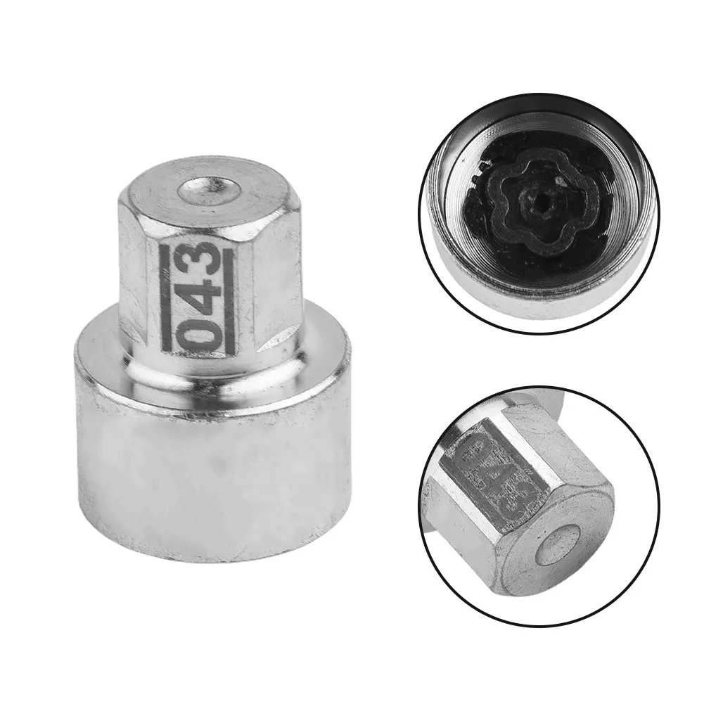 Lock Tire Wheel Lock Tire Wheel For BMW Tire Wheel Socket 43 Wheel Lock Bolt Key Socket New Removal Anti-theft
Lock Tire Wheel Lock Tire Wheel For BMW Tire Wheel Socket 43 Wheel Lock Bolt Key Socket New Removal Anti-theft