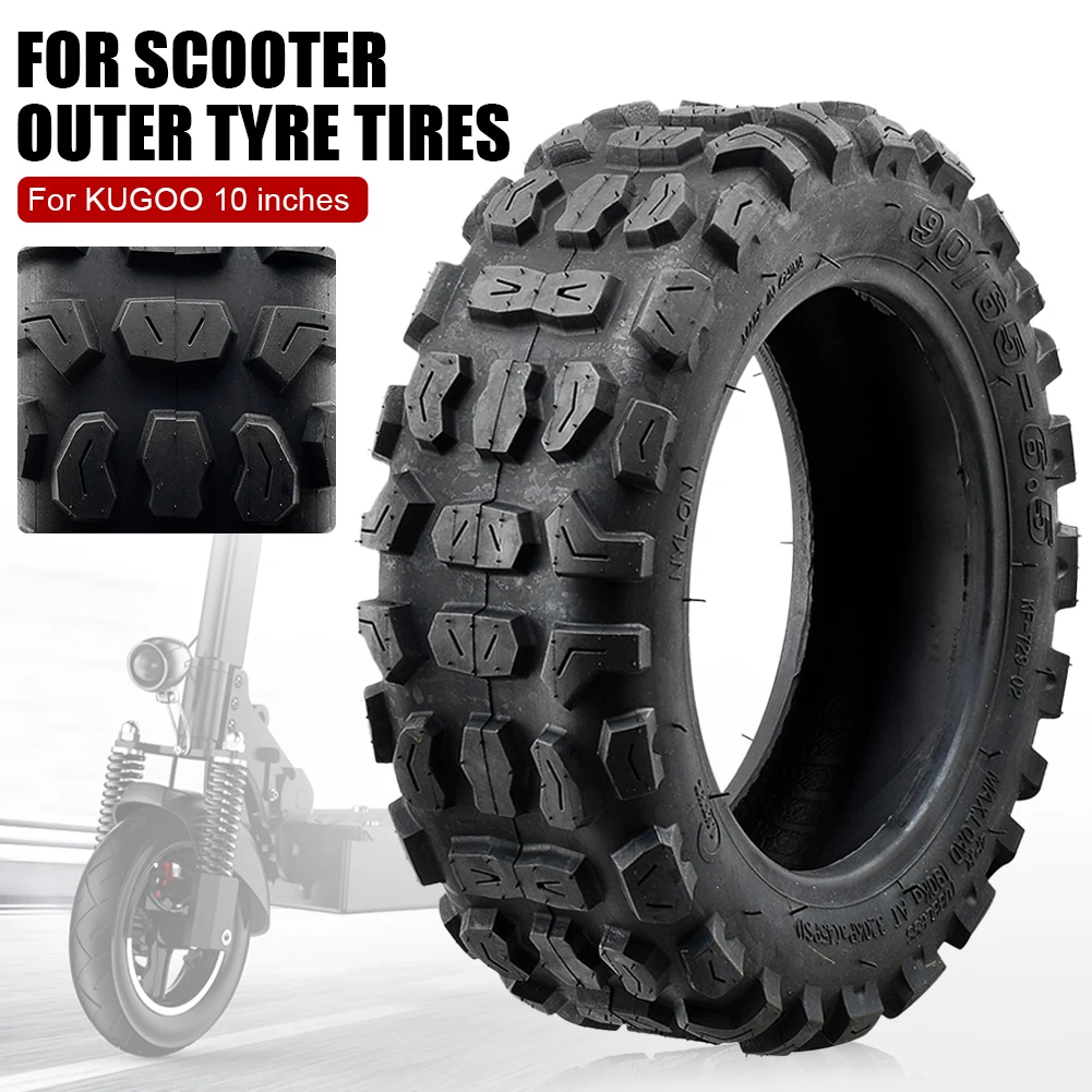 90/65-6.5 Tire for Kugoo M4 Electric Scooter Abrasion-Resistant Anti-Skid Front & Rear Wheel Electric Scooter Accessories 10’’
90/65-6.5 Tire for Kugoo M4 Electric Scooter Abrasion-Resistant Anti-Skid Front & Rear Wheel Electric Scooter Accessories 10’’