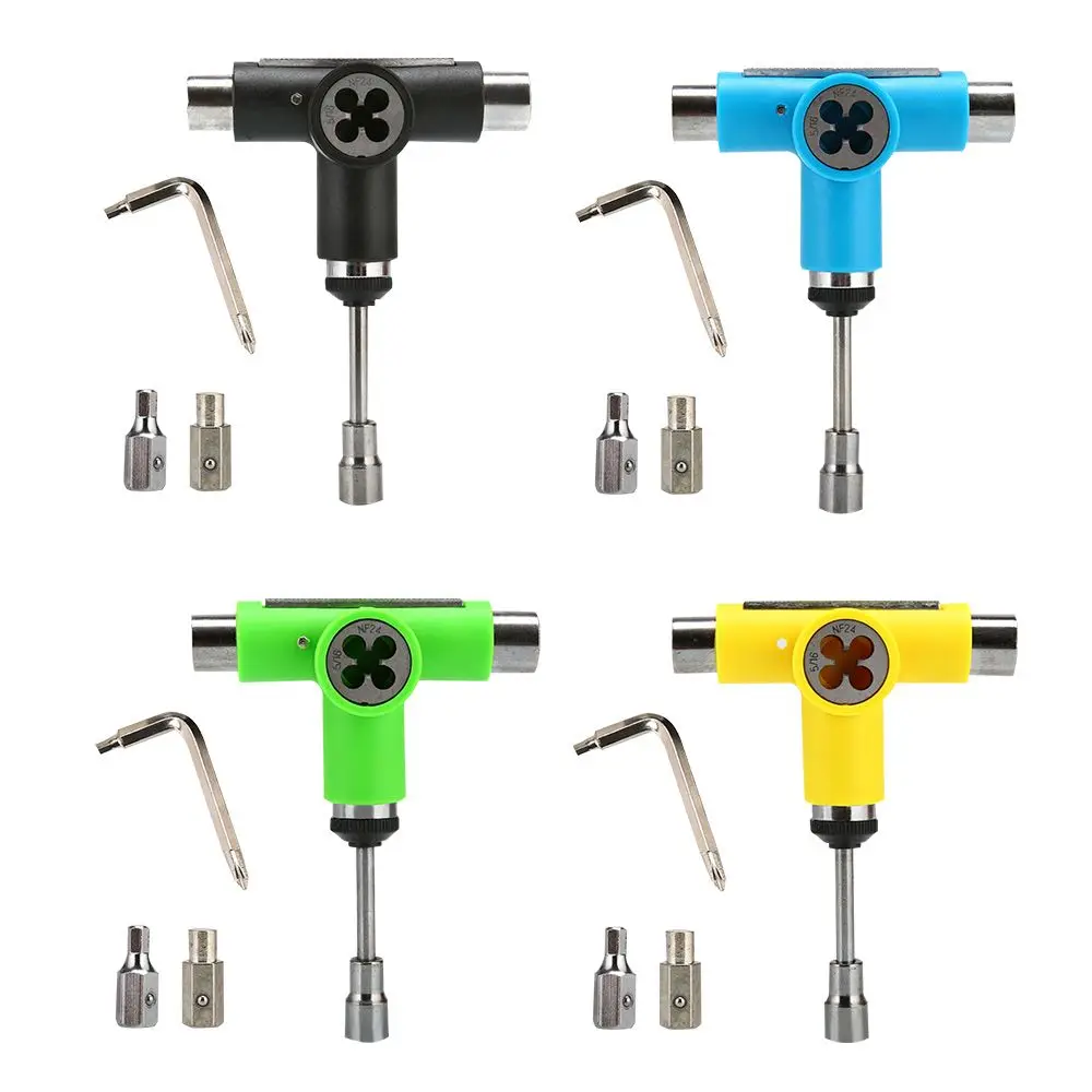 Высококачественный Универсальный Т-образный ключ, многофункциональная отвертка, гаечный ключ для скейтборда, инструмент для скейтборда, роликовый инструмент для скейта
Высококачественный Универсальный Т-образный ключ, многофункциональная отвертка, гаечный ключ для скейтборда, инструмент для скейтборда, роликовый инструмент для скейта