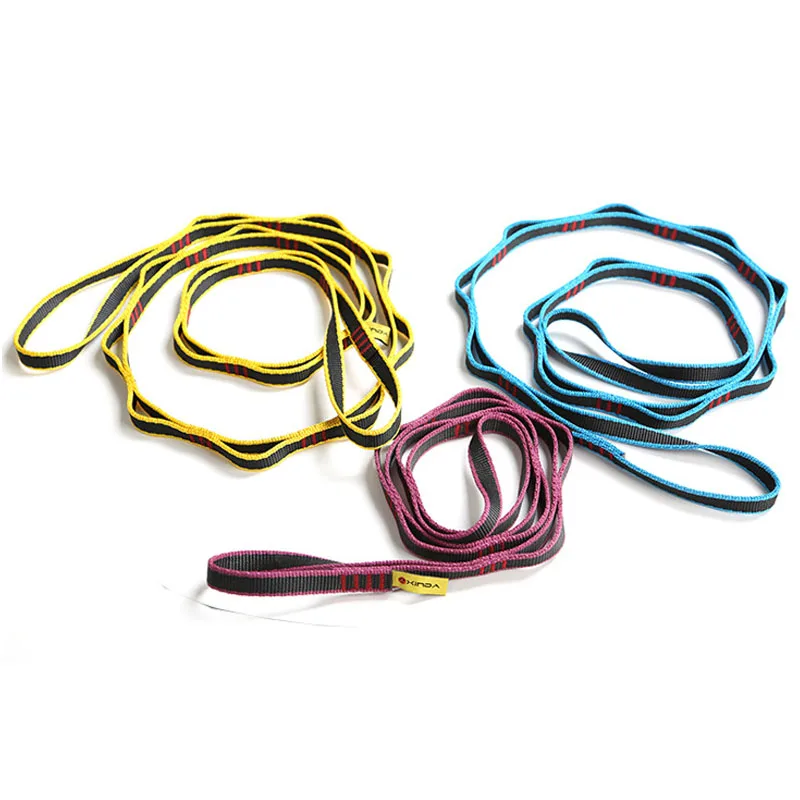 P188 Outdoor climbing rope aerial yoga hammock daisy rope downhill wear flat belt ring equipment ring
P188 Outdoor climbing rope aerial yoga hammock daisy rope downhill wear flat belt ring equipment ring