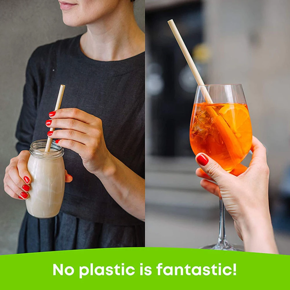 100PCS/Pack Disposable Straws Environmentally Friendly Wheat Straw Bar Drinkware Home Kitchen Tools for Kitchen Accessories
100PCS/Pack Disposable Straws Environmentally Friendly Wheat Straw Bar Drinkware Home Kitchen Tools for Kitchen Accessories