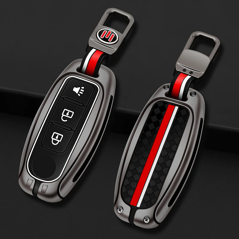 Metal Car Remote Key Case Cover Shell For Nissan Qashqai Juke J10 J11 X-Trail T31 T32 Kicks Tiida Pathfinder Note Accessories
Metal Car Remote Key Case Cover Shell For Nissan Qashqai Juke J10 J11 X-Trail T31 T32 Kicks Tiida Pathfinder Note Accessories