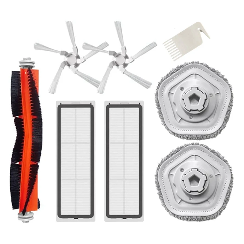 Сменные насадки для робота-пылесоса Xiaomi Dreame Bot W10 W10 Pro, самоочищающаяся основная и боковые щетки, фильтр НЕРА, насадки для швабры
Сменные насадки для робота-пылесоса Xiaomi Dreame Bot W10 W10 Pro, самоочищающаяся основная и боковые щетки, фильтр НЕРА, насадки для швабры