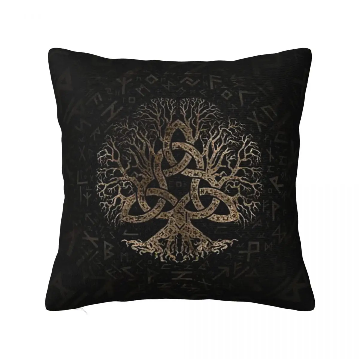 Tree Of Life With Triquetra On Futhark Viking Pillowcase Fabric Cushion Cover Throw Pillow Case Cover Home Zippered 40*40cm
Tree Of Life With Triquetra On Futhark Viking Pillowcase Fabric Cushion Cover Throw Pillow Case Cover Home Zippered 40*40cm