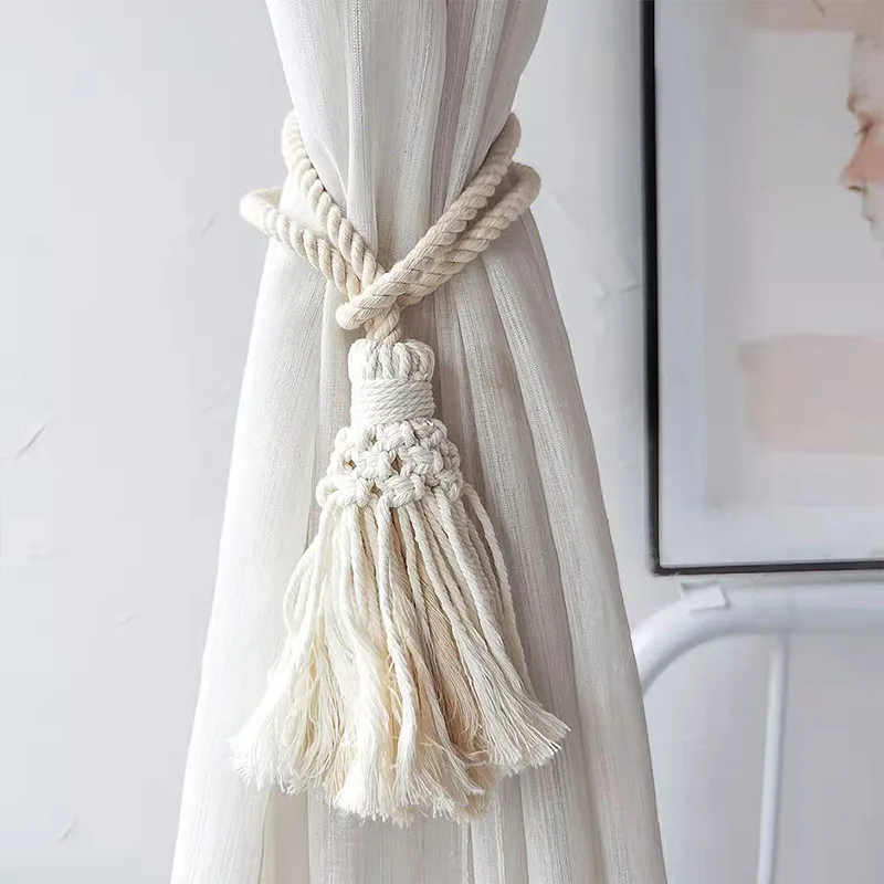 Curtain Lace Up Hand Woven Curtain Binding Rope Nordic Curtain Binding Tape Is Used For Living Room Curtain And Home Decoration
Curtain Lace Up Hand Woven Curtain Binding Rope Nordic Curtain Binding Tape Is Used For Living Room Curtain And Home Decoration