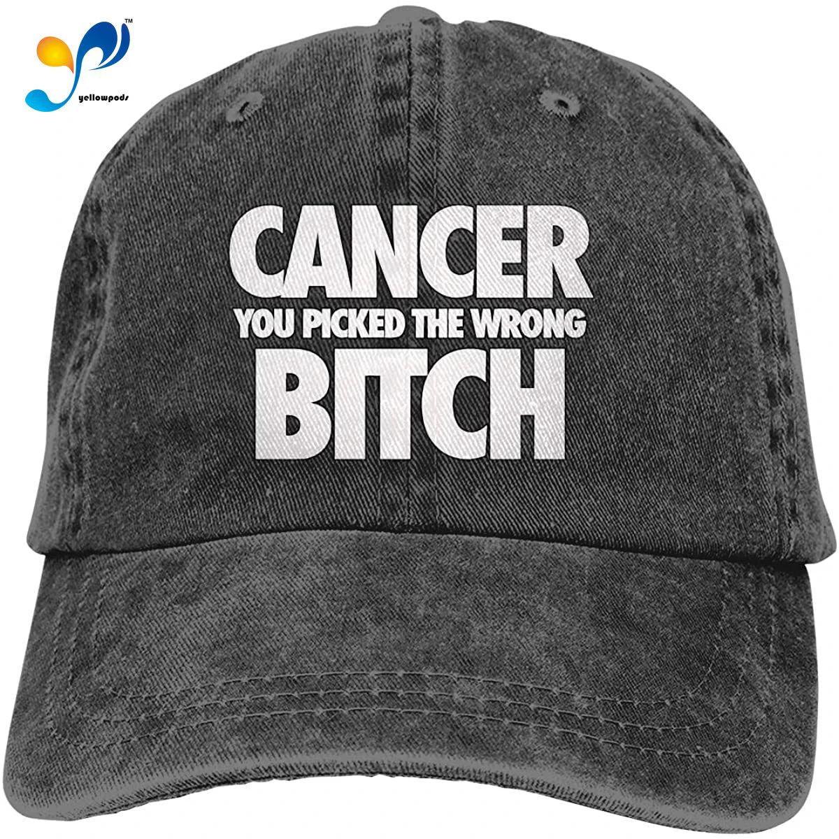 Cancer You Picked The Wrong Bitch Vintage Washed Twill Baseball Caps Adjustable Hats Funny Humor Irony Graphics Of Adult Gift
Cancer You Picked The Wrong Bitch Vintage Washed Twill Baseball Caps Adjustable Hats Funny Humor Irony Graphics Of Adult Gift
