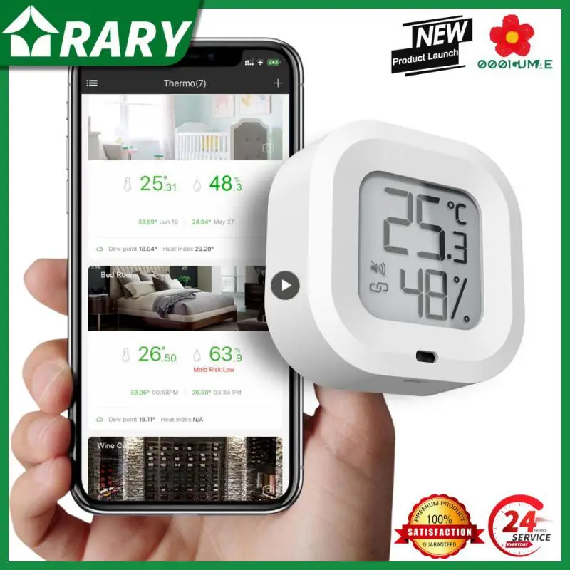 Lcd Digital Electronic Hygrometer Sensor Indoor Room Thermometer Thermometer Hygrometer Tuya Hygrometer Detector Smart Home Mini
Lcd Digital Electronic Hygrometer Sensor Indoor Room Thermometer Thermometer Hygrometer Tuya Hygrometer Detector Smart Home Mini