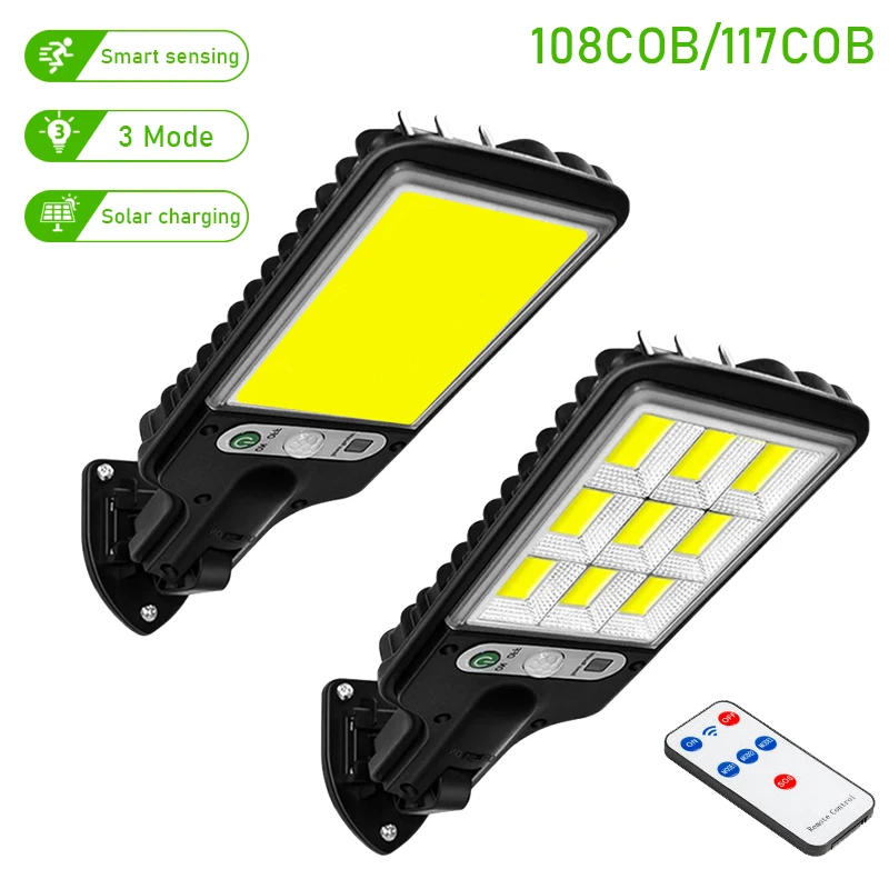 Solar Street Lights Outdoor Waterproof Motion Sensor Wall LED Lamp with 3 Lighting Mode Solar Powered Lights for Garden Patio
Solar Street Lights Outdoor Waterproof Motion Sensor Wall LED Lamp with 3 Lighting Mode Solar Powered Lights for Garden Patio