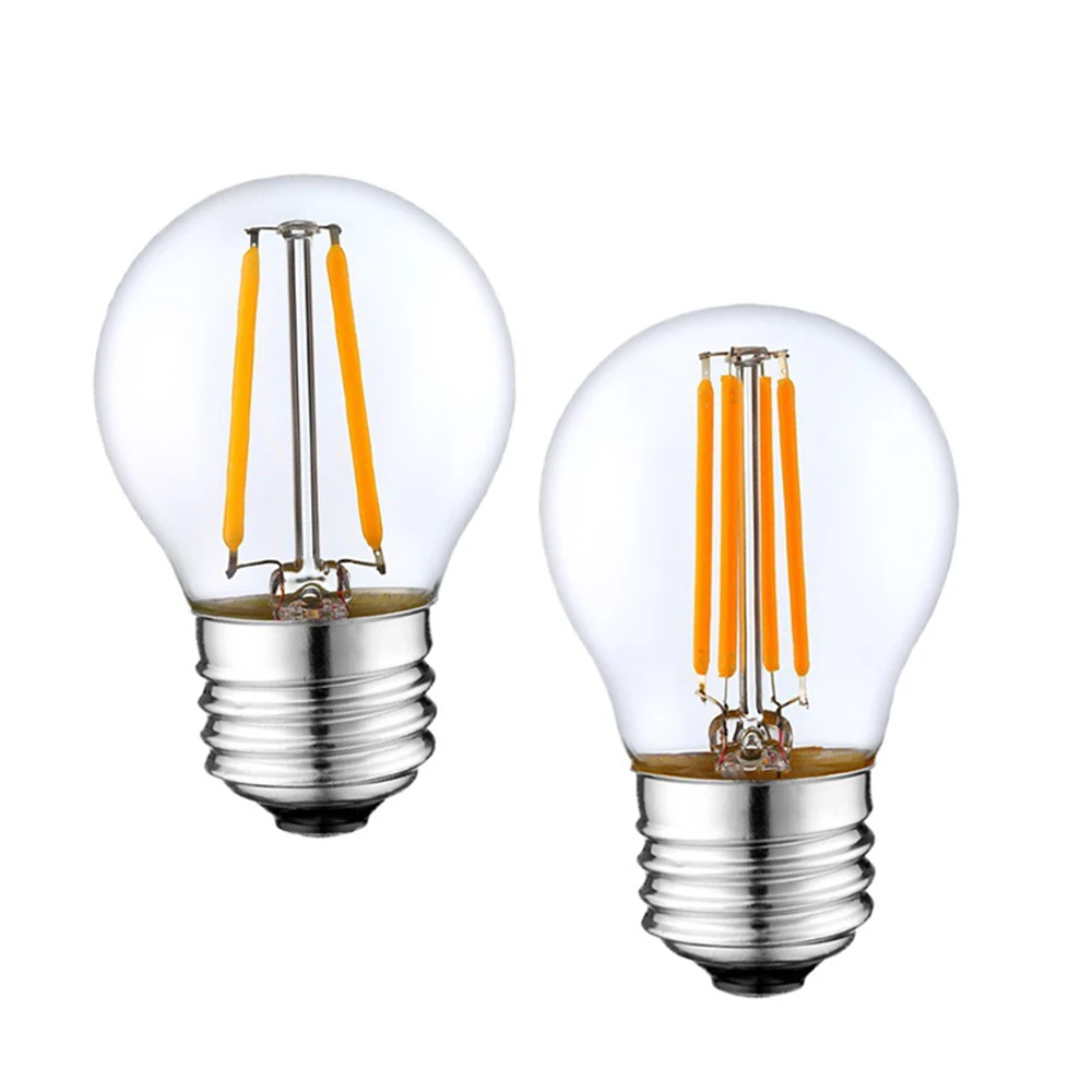 G45 E27 E14 LED Bulb Retro Edison LED Filament Bulb Lamp 220VV Light Bulb Glass Vintage Bulb Vintage Candle Light Retro Filament
G45 E27 E14 LED Bulb Retro Edison LED Filament Bulb Lamp 220VV Light Bulb Glass Vintage Bulb Vintage Candle Light Retro Filament