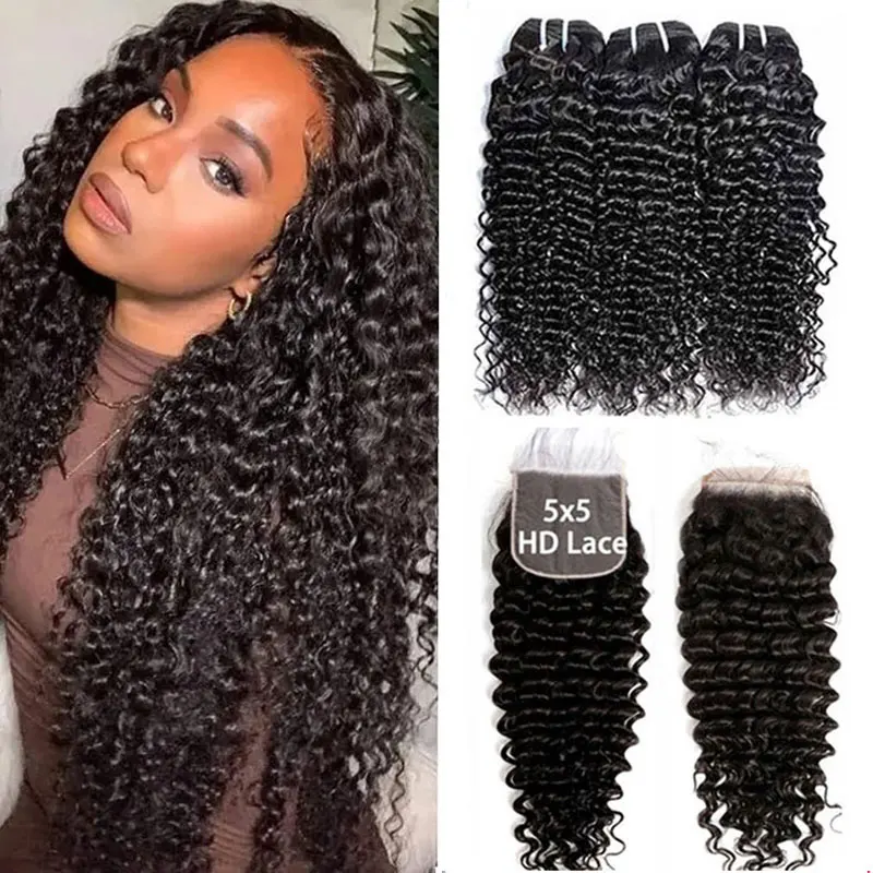 Deep Wave Bundles With Closre 5x5 Virgin Brazilian Weaving 30 Inch Natural Hair Extensions 13x4 Human Hair Bundles With Frontal
Deep Wave Bundles With Closre 5x5 Virgin Brazilian Weaving 30 Inch Natural Hair Extensions 13x4 Human Hair Bundles With Frontal