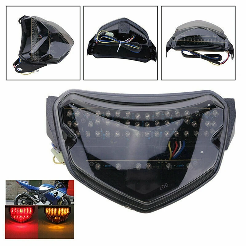 Motorcycle LED Rear Turn Signal Tail Stop Light Lamp Integrated for Suzuki GSXR600 GSXR750 GSXR 600 750 K4 2004 2005
Motorcycle LED Rear Turn Signal Tail Stop Light Lamp Integrated for Suzuki GSXR600 GSXR750 GSXR 600 750 K4 2004 2005