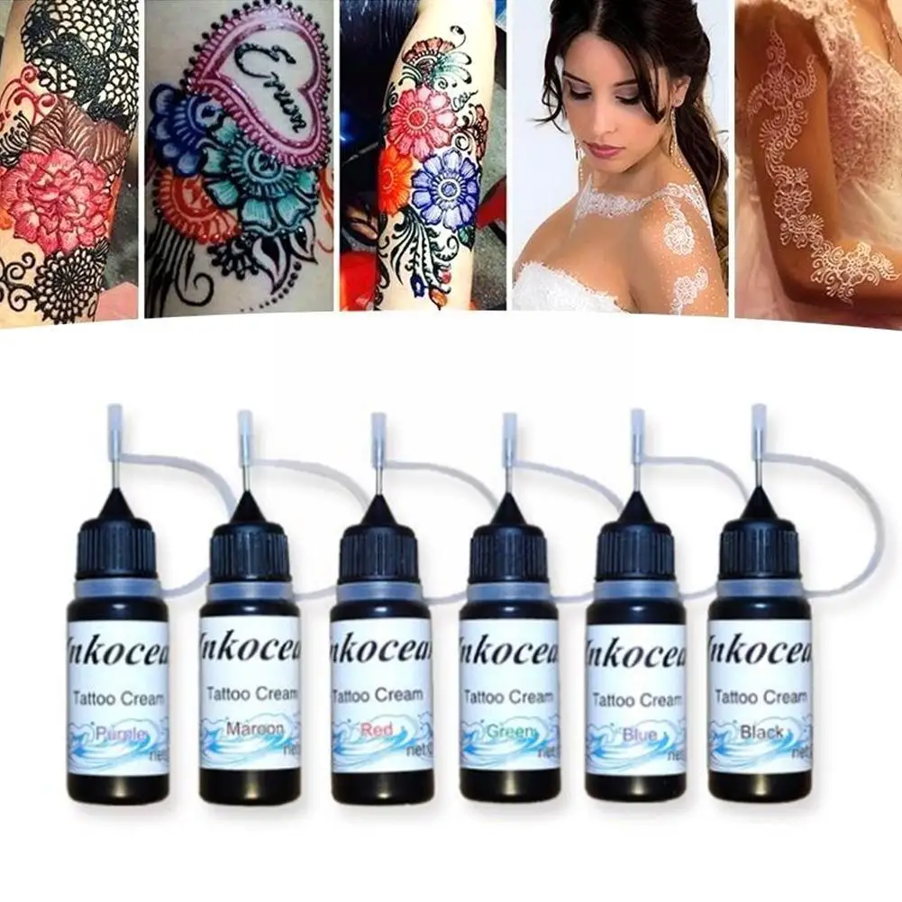10ml Henna Semi-Permanent Tattoo Ink Paste For Temporary Tattoo Body Art Sticker Natural Body Paint Tattoo Henna Cones New F3K0
10ml Henna Semi-Permanent Tattoo Ink Paste For Temporary Tattoo Body Art Sticker Natural Body Paint Tattoo Henna Cones New F3K0