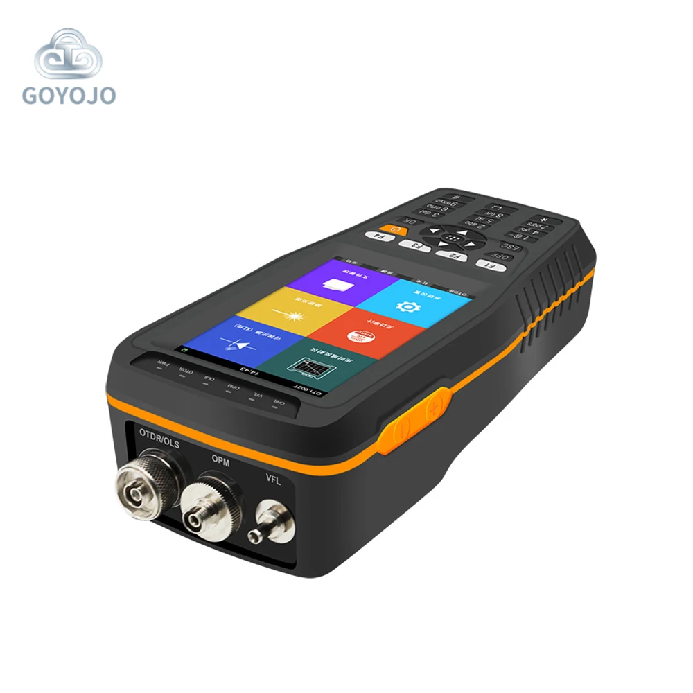 Equipment Smart Handhold Mini OTDR 1310/1550nm 60KM 4'' screen with OPM OLS VFL Light power source red light function
Equipment Smart Handhold Mini OTDR 1310/1550nm 60KM 4'' screen with OPM OLS VFL Light power source red light function