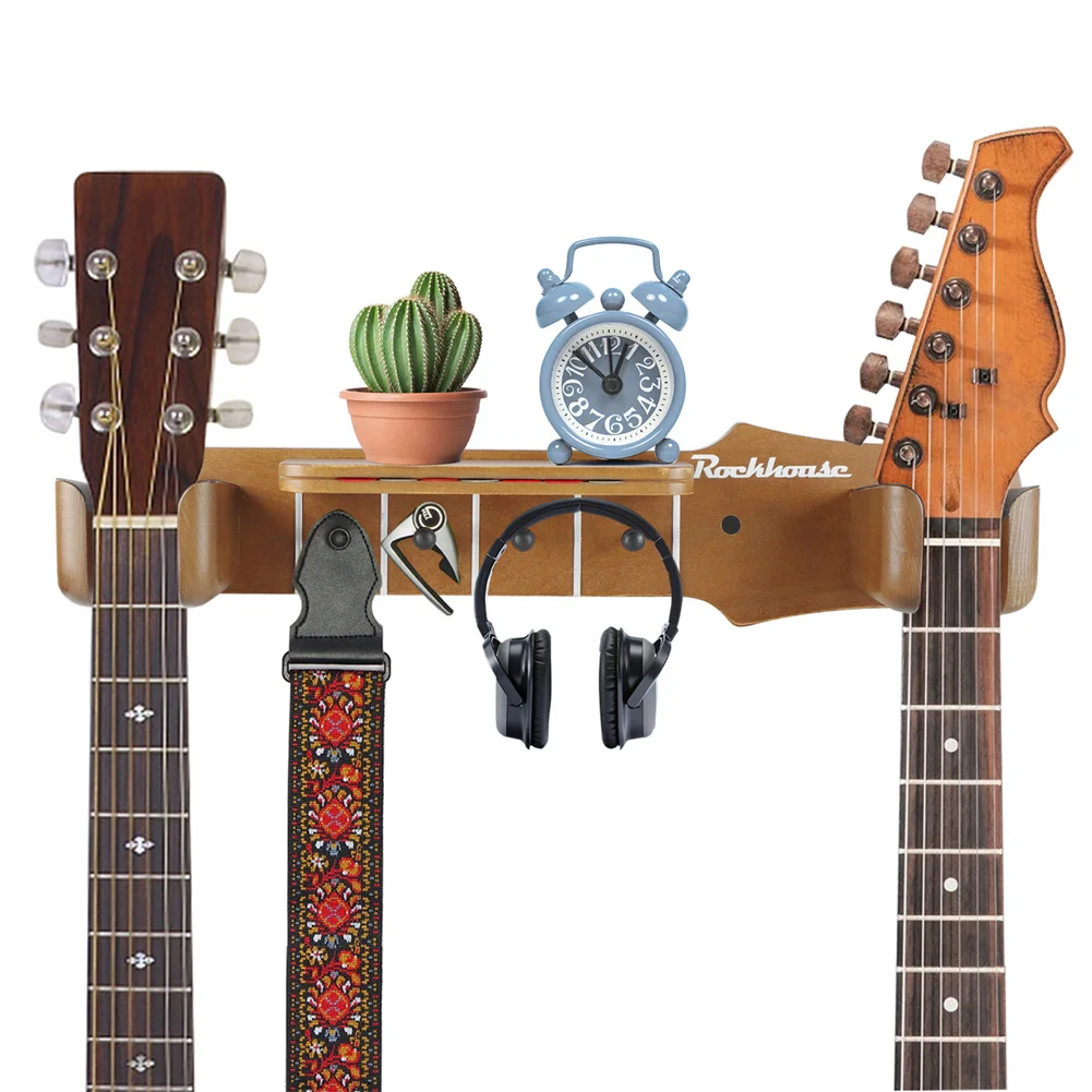 Guitar Wall Hanger Wooden Guitar Holder Multifunctional Wall Mounted Hanger Beech Storage Slot With Hook And Paddle Solid Wood
Guitar Wall Hanger Wooden Guitar Holder Multifunctional Wall Mounted Hanger Beech Storage Slot With Hook And Paddle Solid Wood