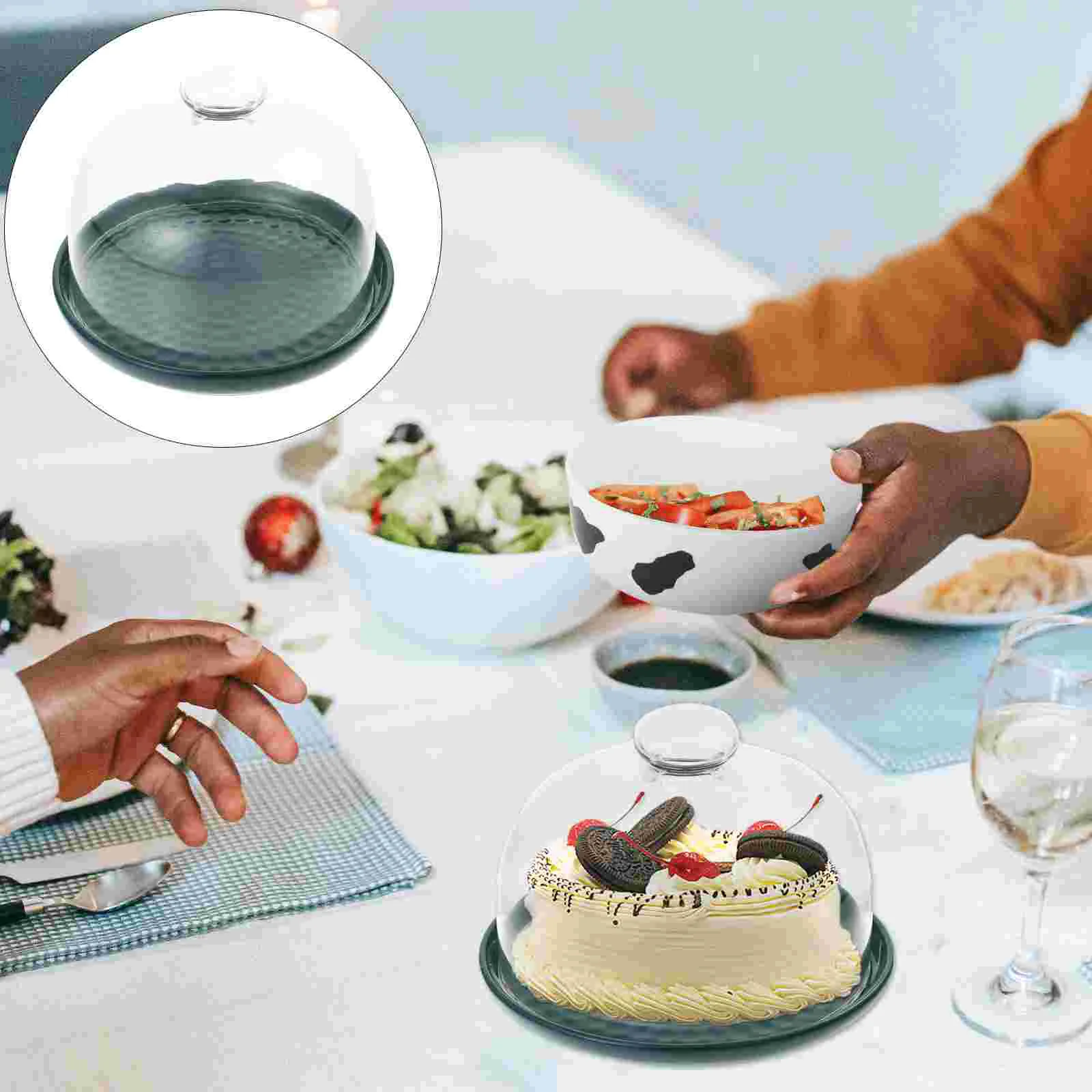 Cake Stand Glass Cover Tray Trays Dessert Plate Party Supply Platter Container Holder
Cake Stand Glass Cover Tray Trays Dessert Plate Party Supply Platter Container Holder