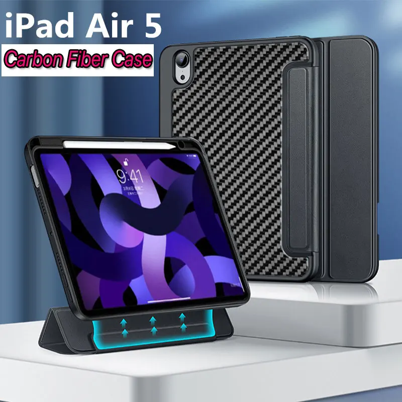 For 2022 New iPad Air 5 Real Carbon Fiber Case Full Coverage Tablets Cover For iPad Pro 11 12.9 inch For Apple iPad Air 4 mini 6
For 2022 New iPad Air 5 Real Carbon Fiber Case Full Coverage Tablets Cover For iPad Pro 11 12.9 inch For Apple iPad Air 4 mini 6