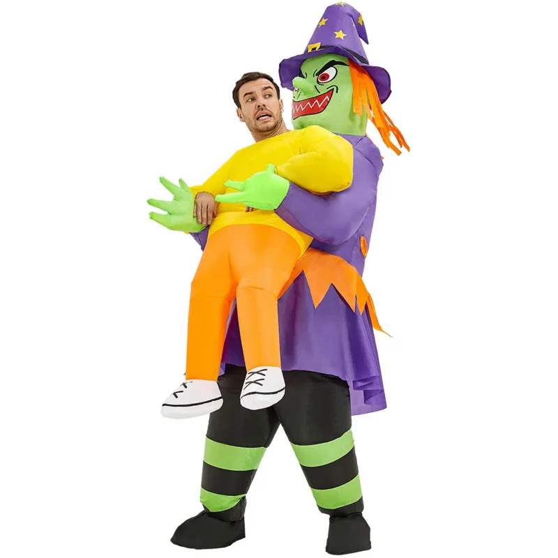Adult Scary Ghost Evil Witch Inflatable Costume Purim Halloween Anime Cosplay Costumes Role Play Carnival Party Dress Suits
Adult Scary Ghost Evil Witch Inflatable Costume Purim Halloween Anime Cosplay Costumes Role Play Carnival Party Dress Suits