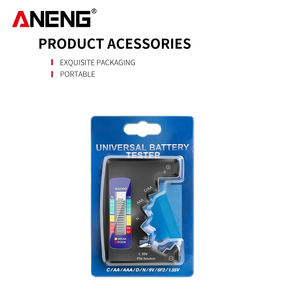 Тестер батареек ANENG
Тестер батареек ANENG