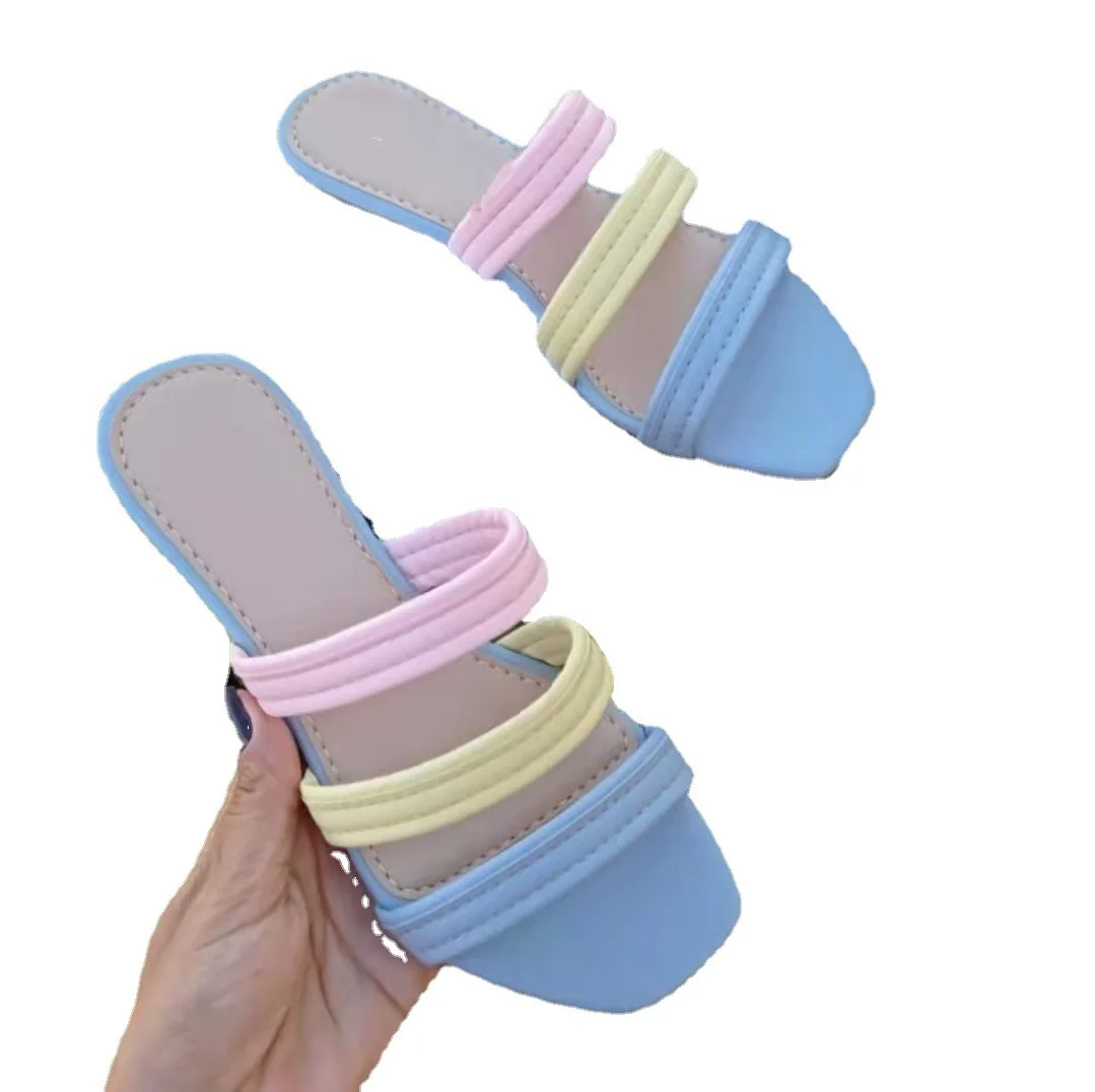 Women Shoes 2022 Summer Fashion Square Head Woven Hollow Flat Slippers Women Plus Size Closed Toe Beach Sandals Sapatos De Mujer
Women Shoes 2022 Summer Fashion Square Head Woven Hollow Flat Slippers Women Plus Size Closed Toe Beach Sandals Sapatos De Mujer