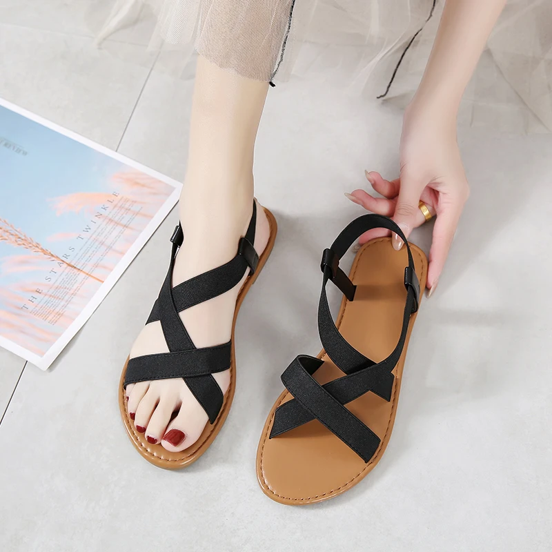 Summer Sandals Women Breathable Flat Sandals Girls Beach Casual Shoes Outdoor Open Toe Slippers
Summer Sandals Women Breathable Flat Sandals Girls Beach Casual Shoes Outdoor Open Toe Slippers