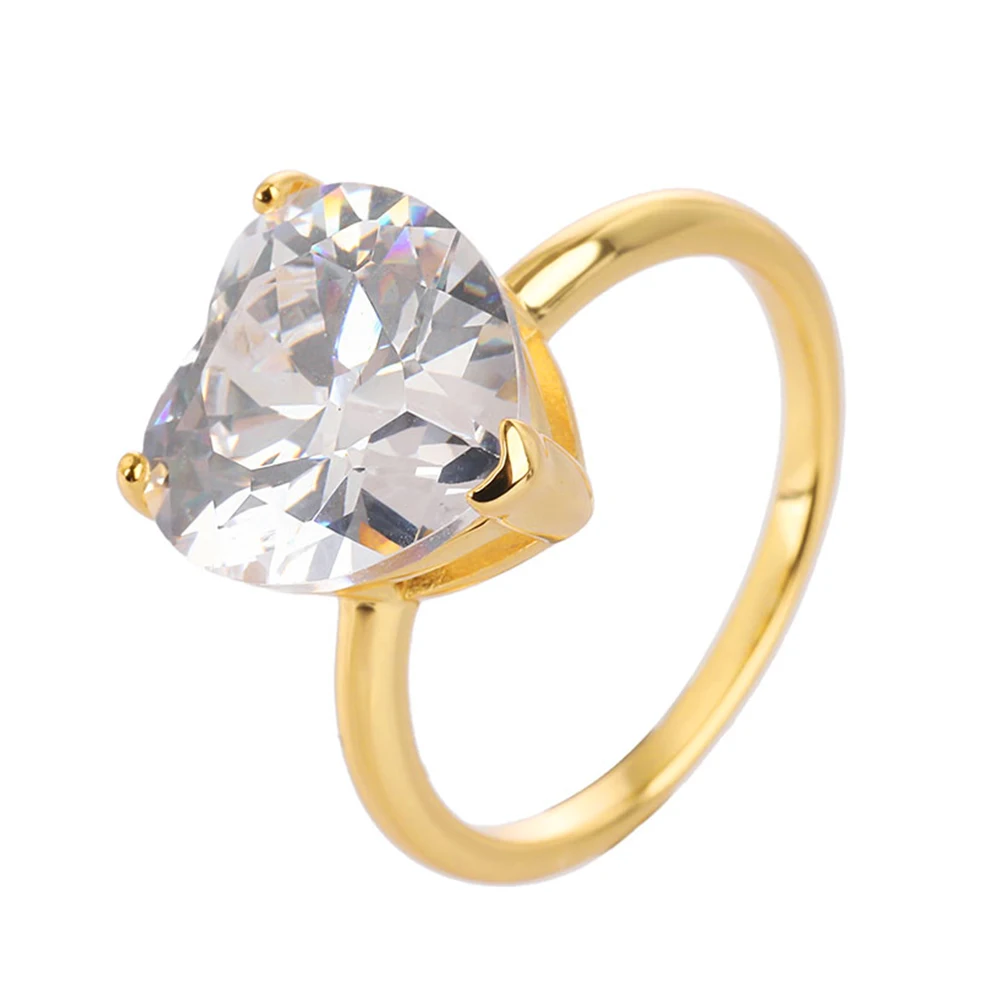 Poulisa 12MM Heart Crystal S925 Ring Natural Stone 925 Sterling Silver with Prongs Clear Crystals Wedding Rings Size 8US Anillos
Poulisa 12MM Heart Crystal S925 Ring Natural Stone 925 Sterling Silver with Prongs Clear Crystals Wedding Rings Size 8US Anillos