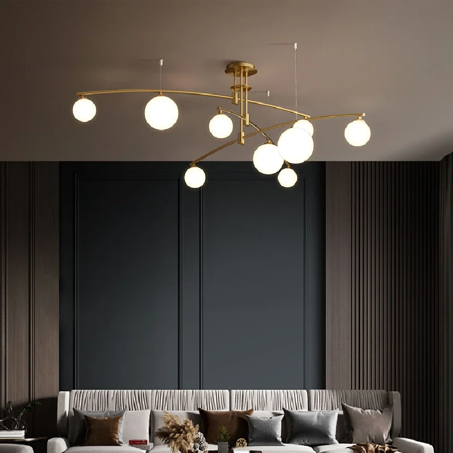 Nordic Chandelier Lights For Living room bedroom Dining room Luxury Glass Shade Black Gold Minimalist LED Chandelier Lighting
Nordic Chandelier Lights For Living room bedroom Dining room Luxury Glass Shade Black Gold Minimalist LED Chandelier Lighting