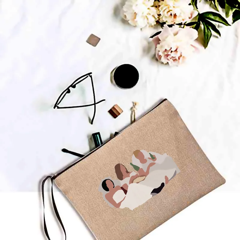 Friends Ladies Cosmetic Bag Travel Makeup for Woman Elegant and Generous Cosmetic Bag Bag Cosmetic Storage Bag Clutch Bag
Friends Ladies Cosmetic Bag Travel Makeup for Woman Elegant and Generous Cosmetic Bag Bag Cosmetic Storage Bag Clutch Bag